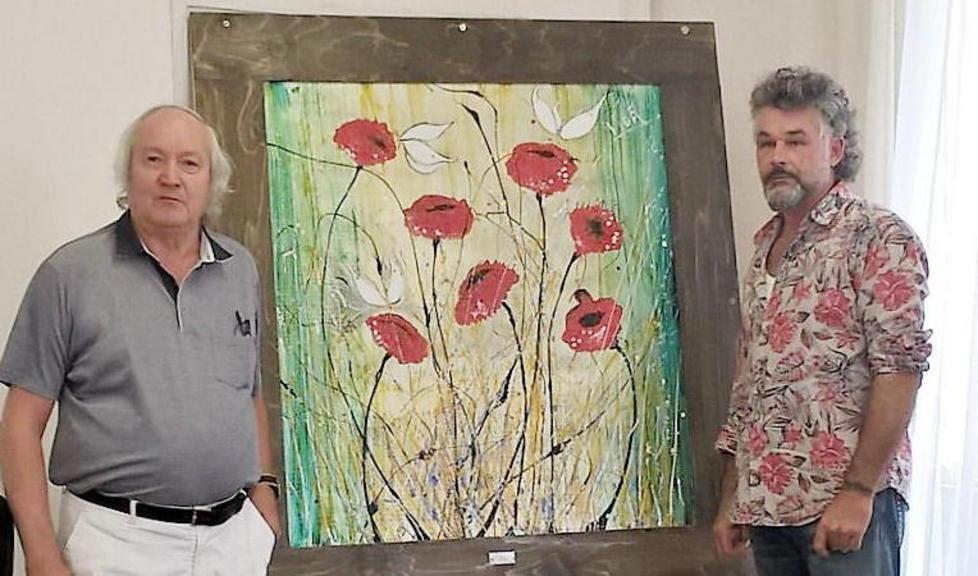 Mostra di Vidà a villa Schiff 