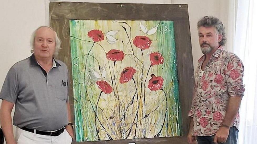 Mostra di Vidà a villa Schiff