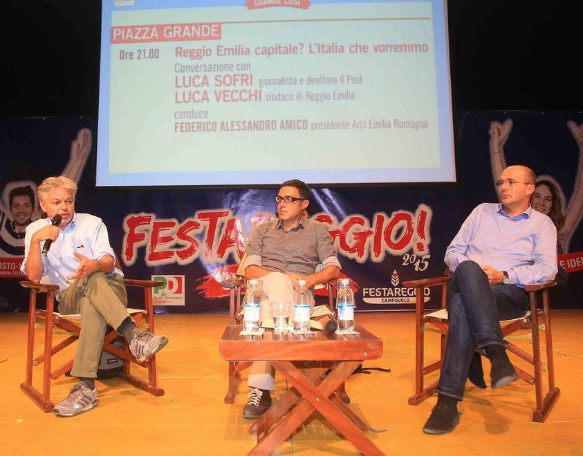 FestaReggio, assist a Renzi Vecchi lancia la Local Tax 
