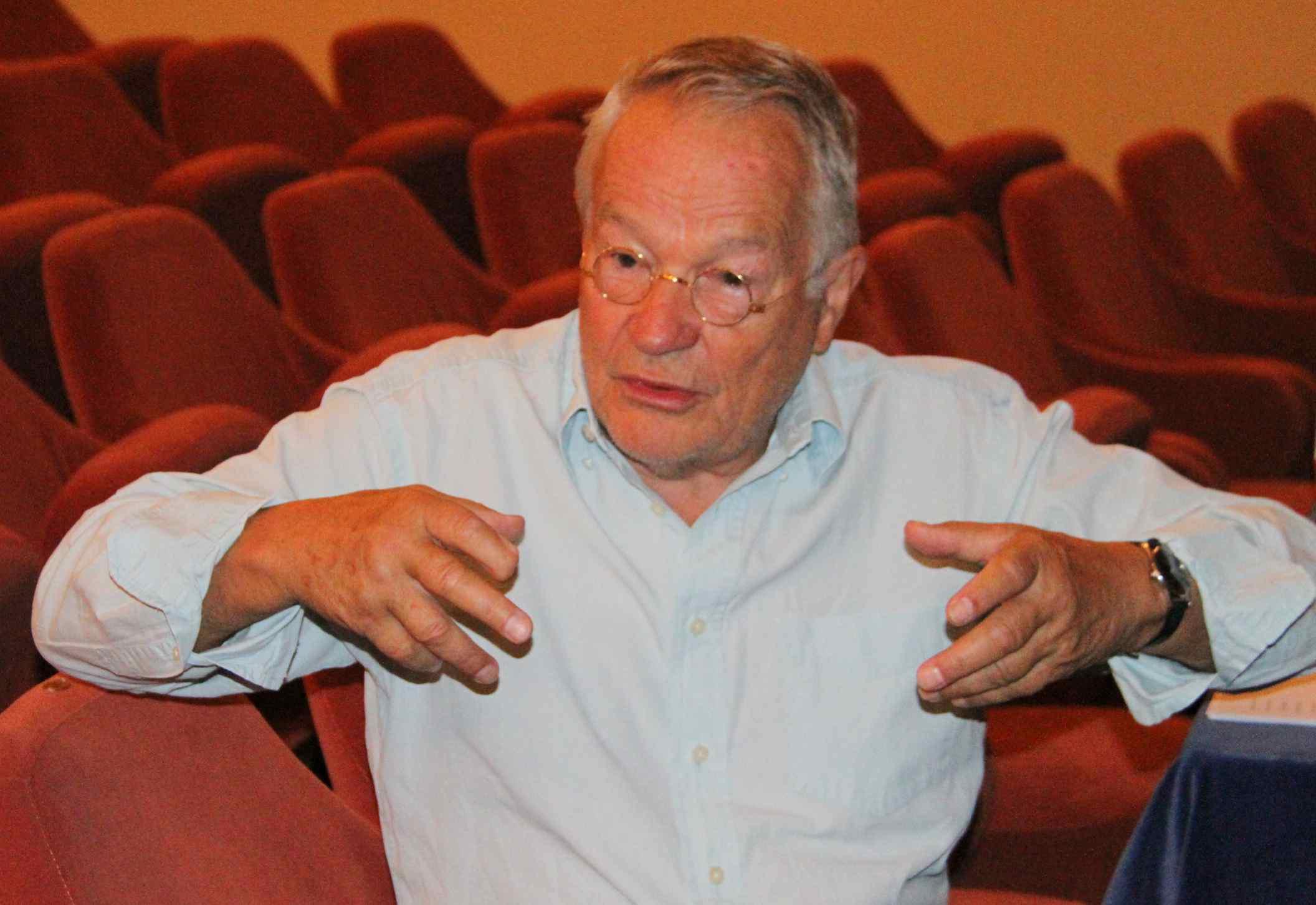 Il regista Peter Stein