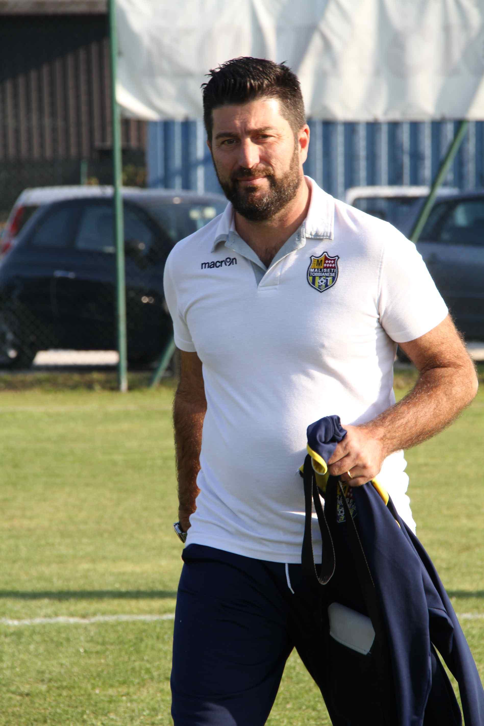 Fabrizio Rossi, allenatore del Maliseti Tobbianese