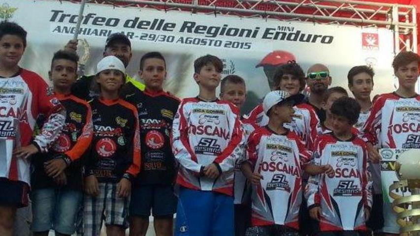 Nicola salvini brilla ad anghiari nel campionato italiano mini enduro