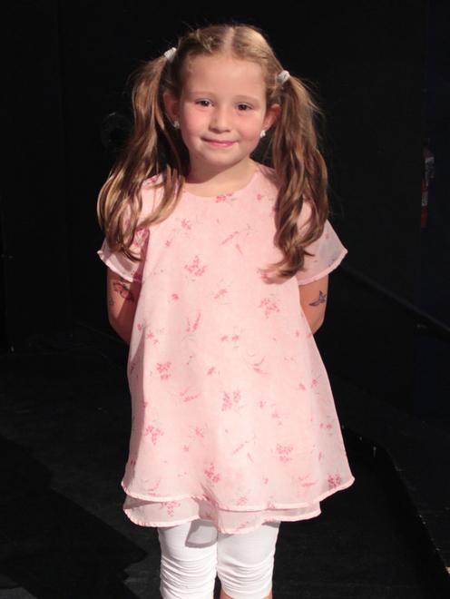 Chiara, 7 anni, allo Zecchino d’Oro 