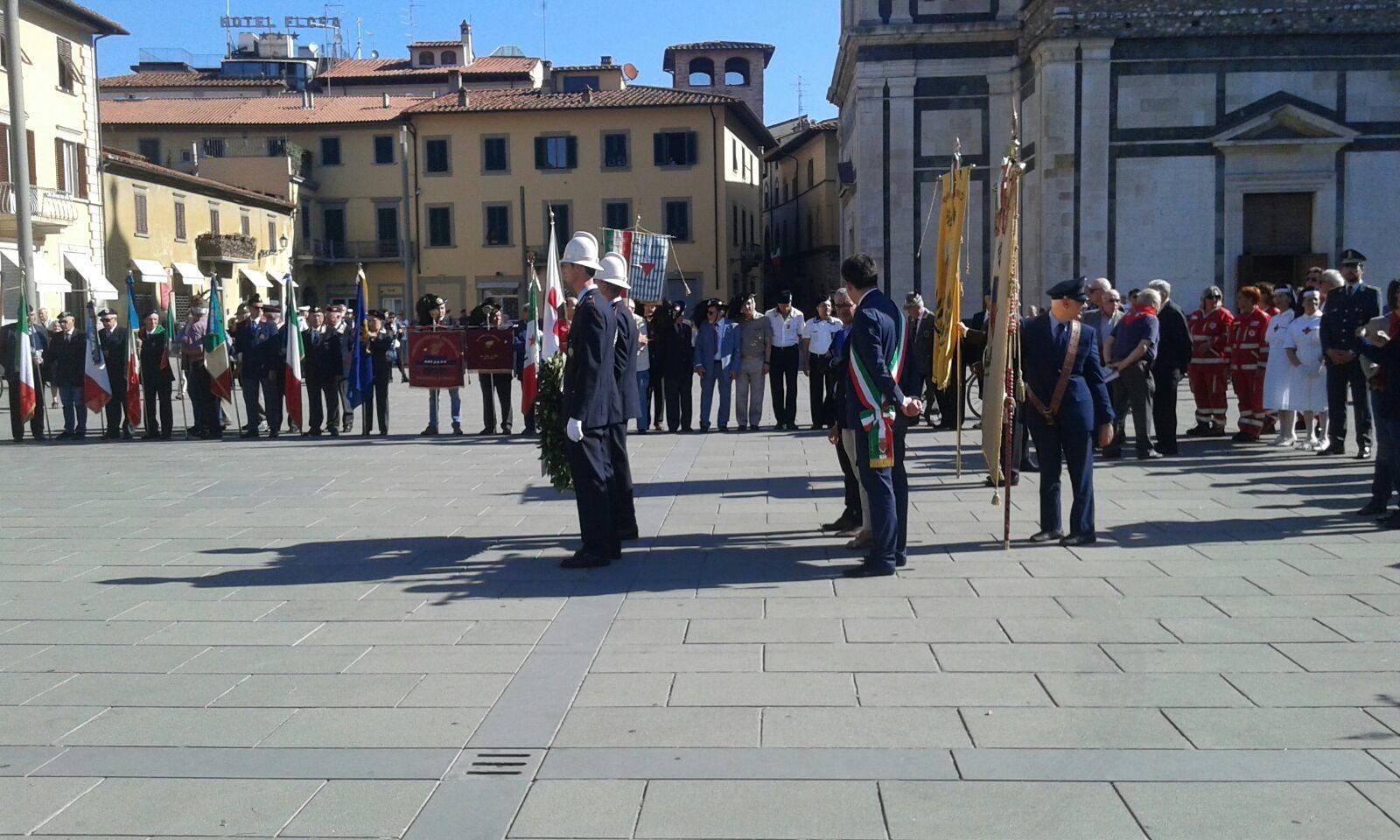 Le celebrazioni per la festa della Liberazione a Prato