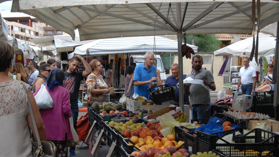 Il mercatino del sabato a Olbia