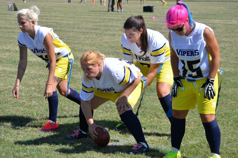 Spettacolo per le Vipers Girls 