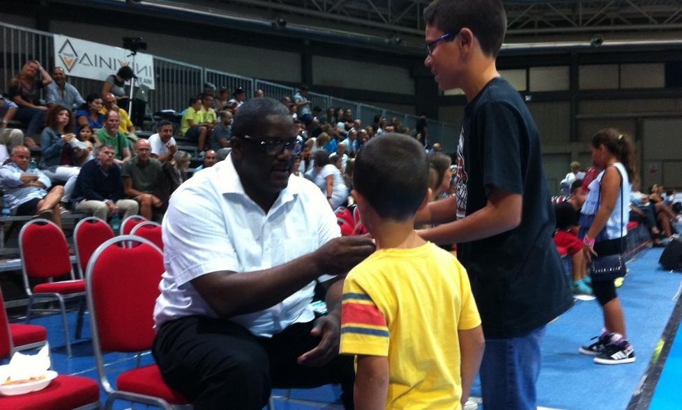 La leggenda Joe Dumars nel parterre