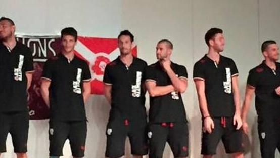 La Tramec sul palco tra l’entusiasmo di tutti i tifosi centesi
