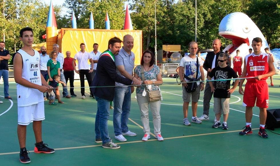 Mister Menetti ospite d’onore all’inugurazione della pista