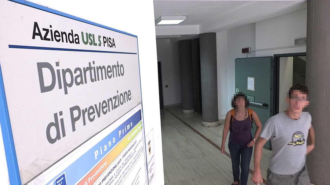 Gli ambulatori dell'Asl pisana aperti per la profilassi contro la meningite