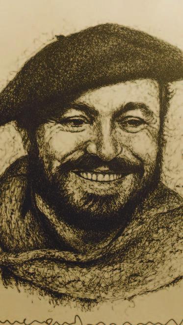 Omaggio a Pavarotti: annullo postale e cartolina con il circolo filatelico Tassoni 
