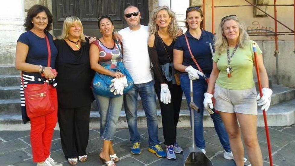 Pulizie “fai da te” in centro storico