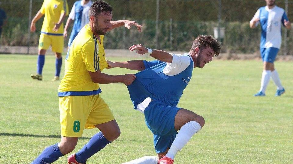Il San Carlo in 10 fa il colpo su rigore