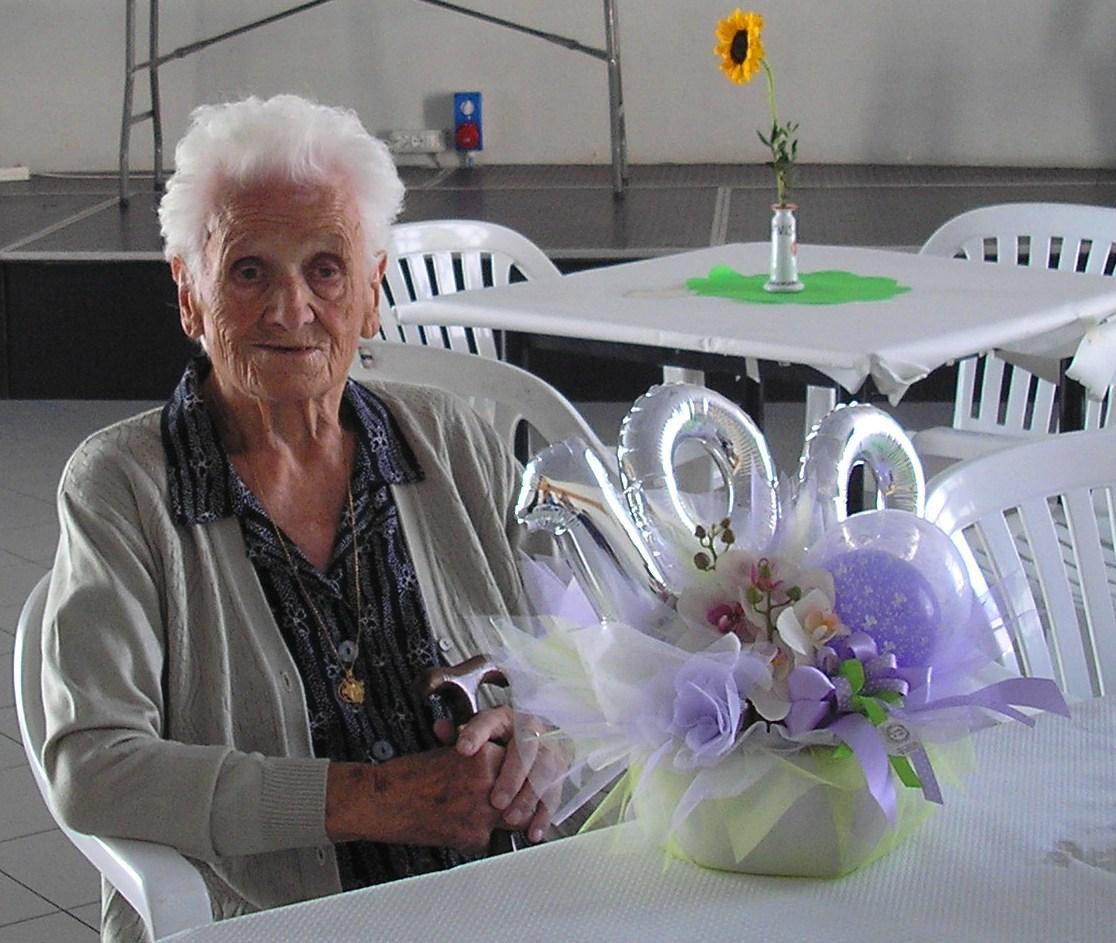 Emilia Adelina Cioni festeggia i suoi primi 100 anni