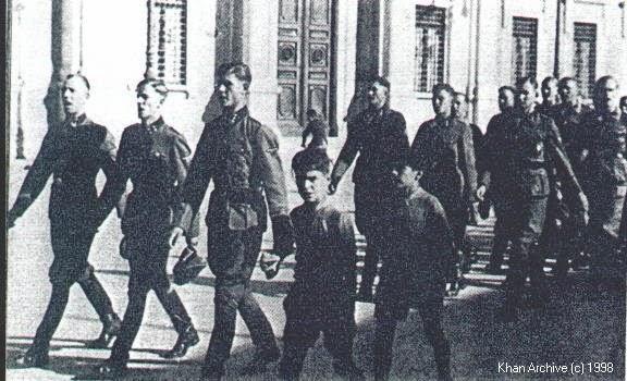 Le immagini dei nazisti che occuparono Reggio Emilia