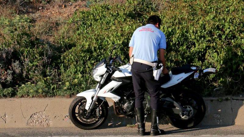 L'incidente sul Romito (Marzi/Pentafoto)