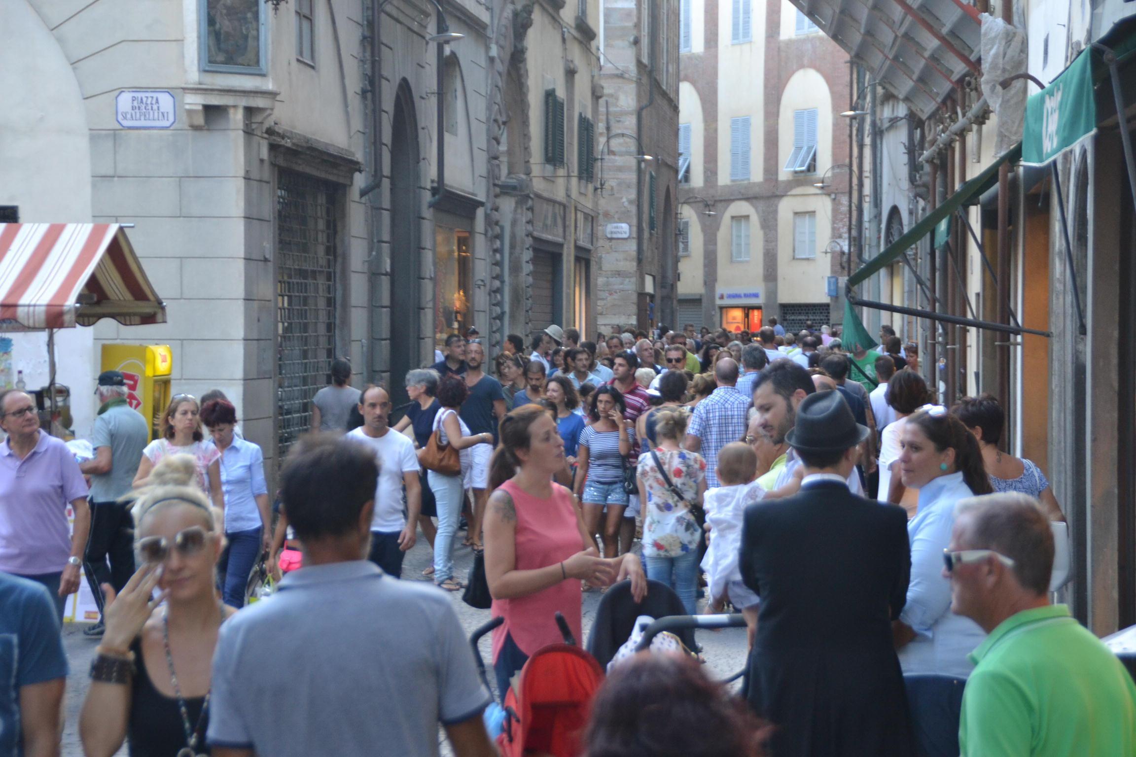 Il centro storico di Lucca