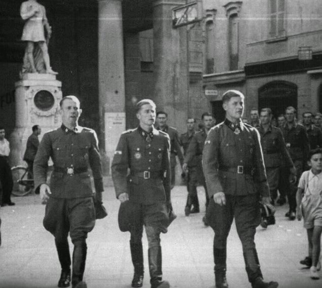 Le foto di Reggio durante l’invasione nazista 