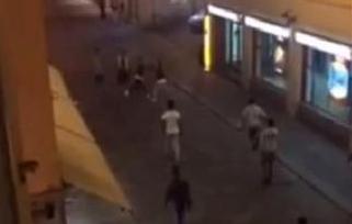 Rissa fra gang in via Emilia Santo Stefano 