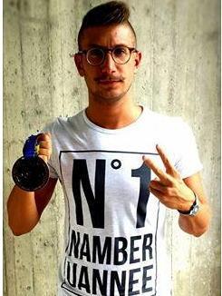 Il campione e la t-shirt made in Empoli 