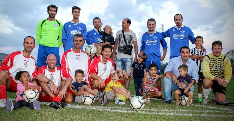 Si incontrano a quarant’anni per il derby come da bambini