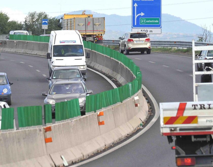 Tangenziale di Pistoia con le barriere fuori norma 