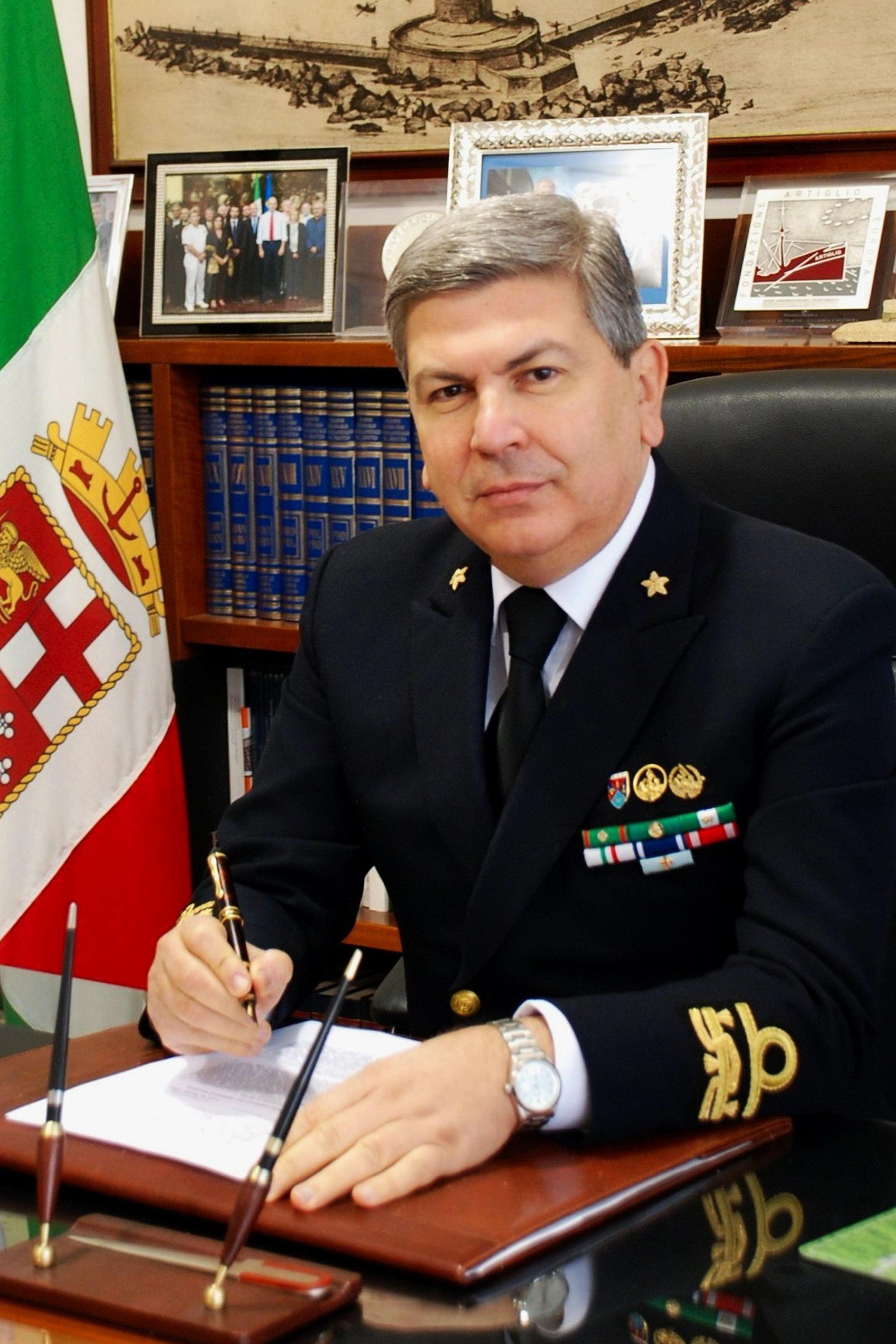 L'ammiraglio Arturo Faraone