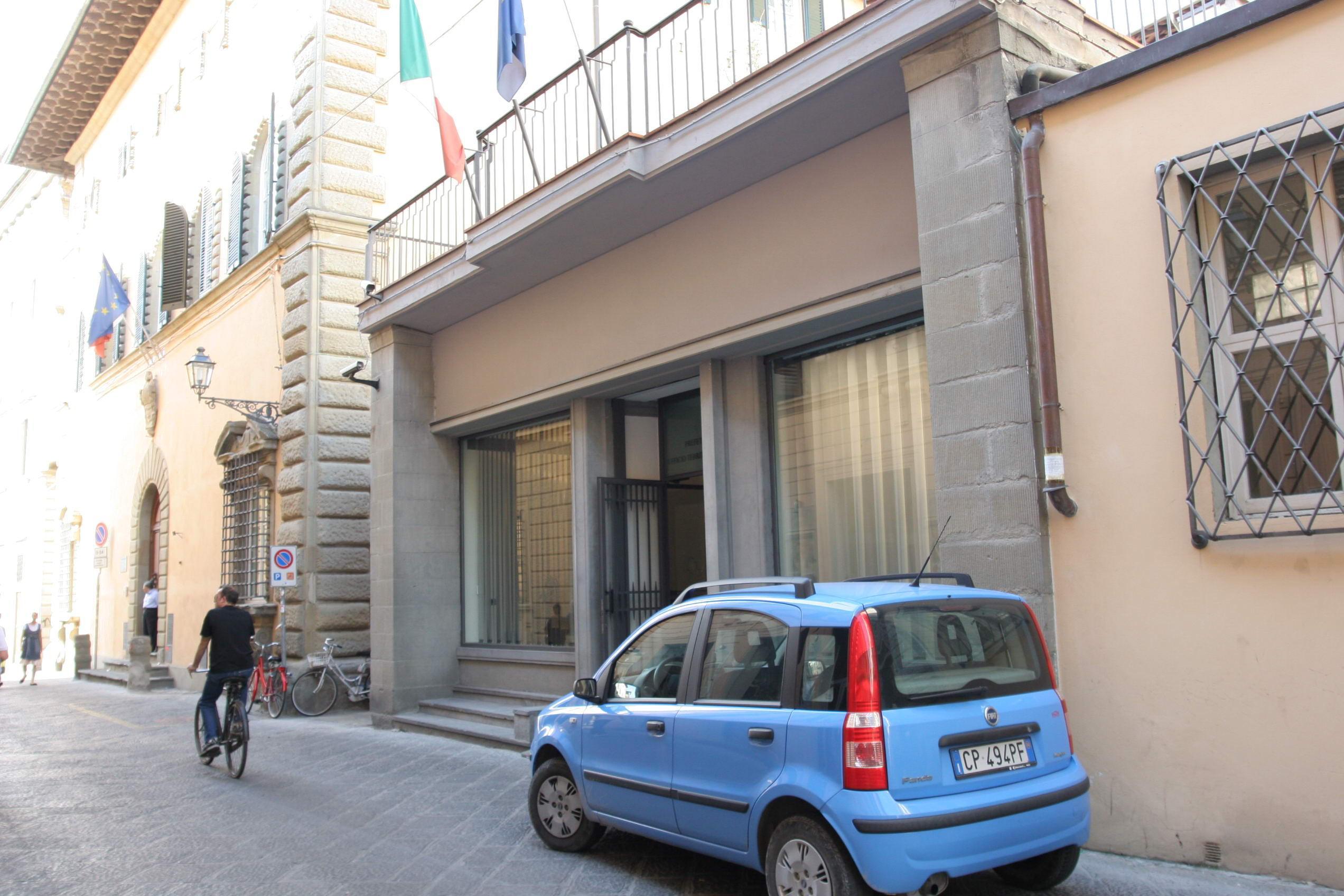 La sede della Prefettura di Prato in via Cairoli