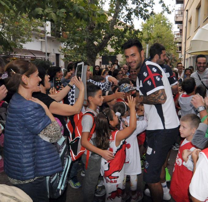 Strutture ko, bagno di folla per i campioni della Dinamo