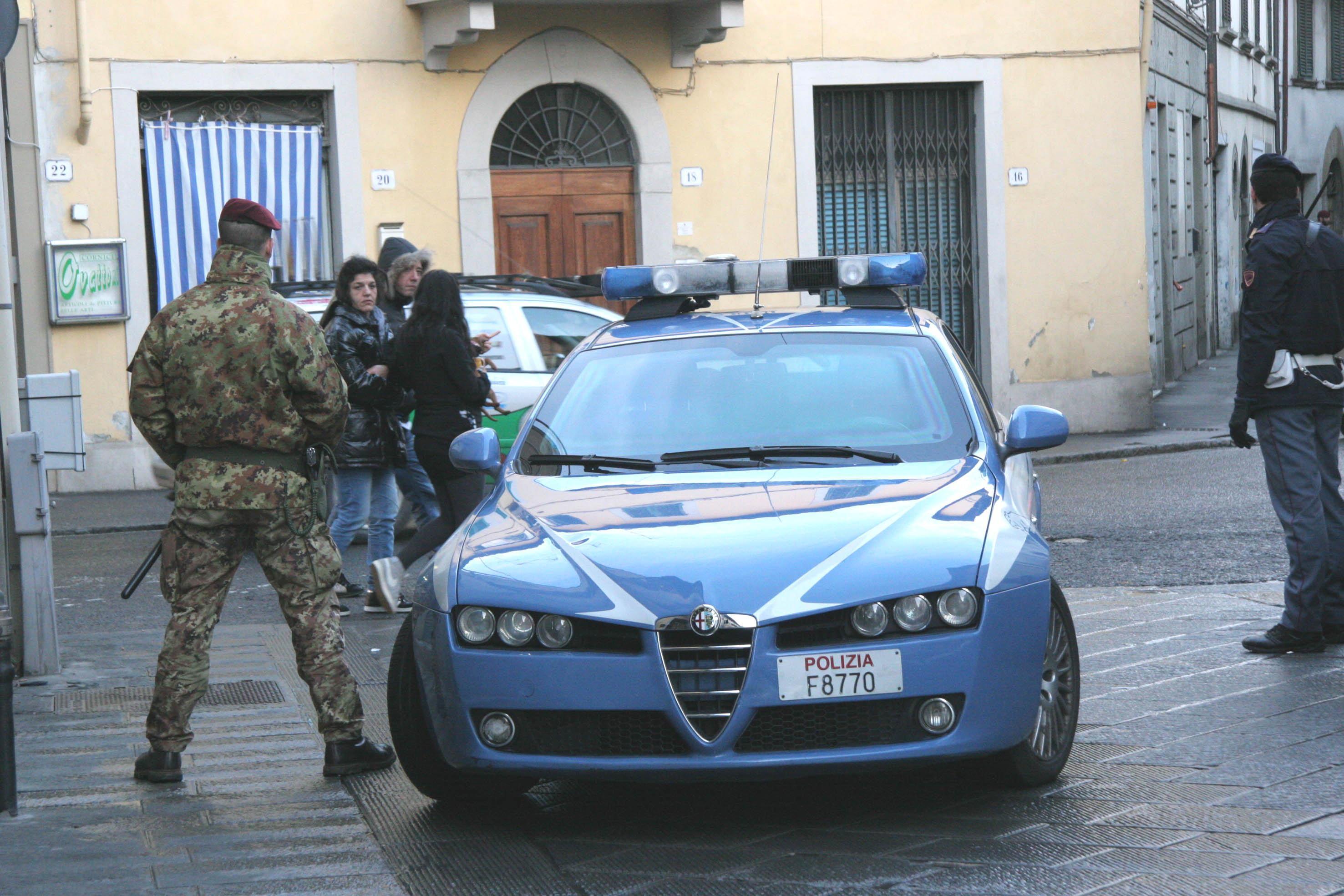 Una Volante della polizia