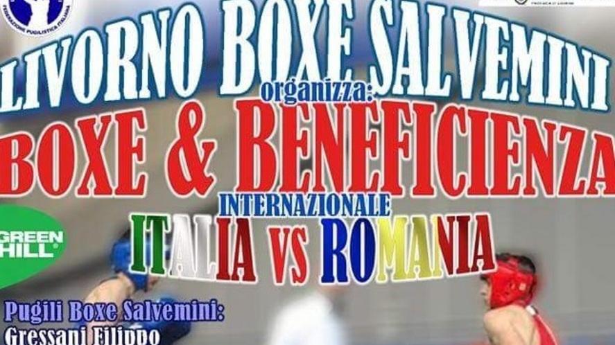 Riunione di boxe al palasport Picchi