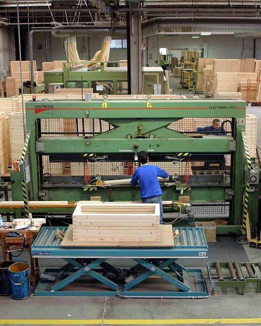 Un piano per la Lavoranti in legno 