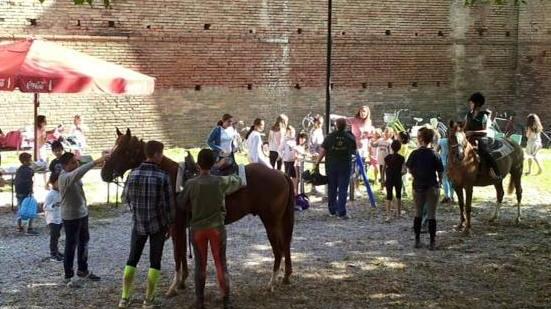 Festa di chiusura del campo giochi