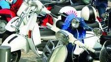 A Montecchio il campionato Vespa Raid