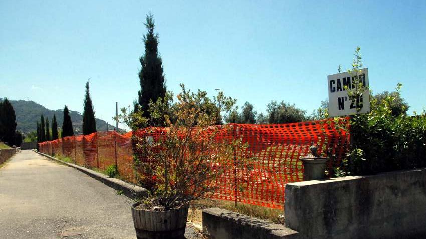 I lavori al cimitero del Mirteto
