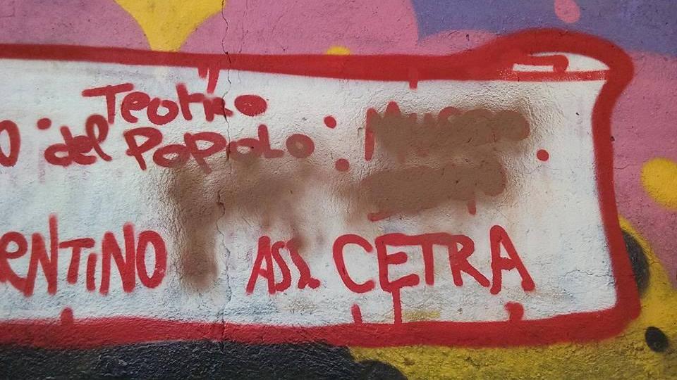 I graffiti deturpati