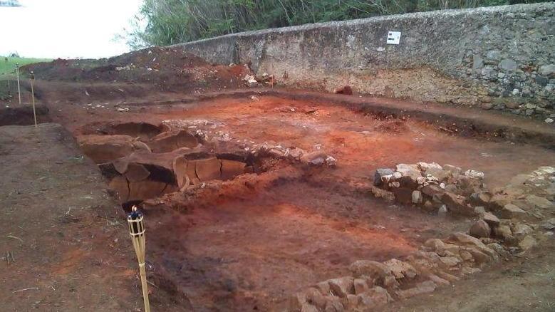 Scavi alla fattoria romana nella rada di Portoferraio