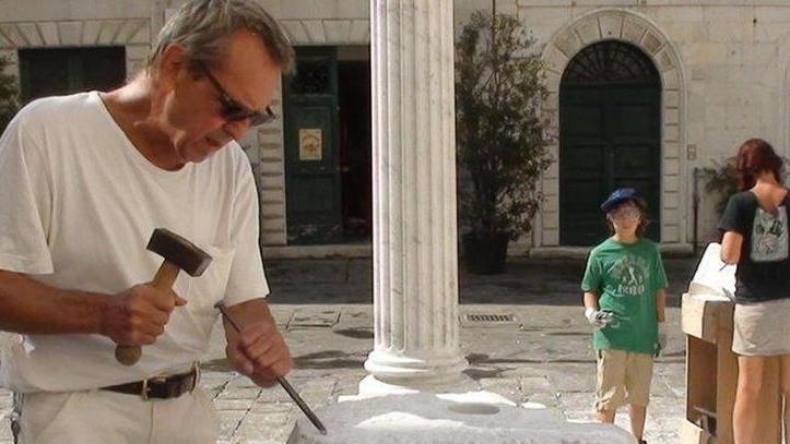 Il marmo di scarto diventa arte