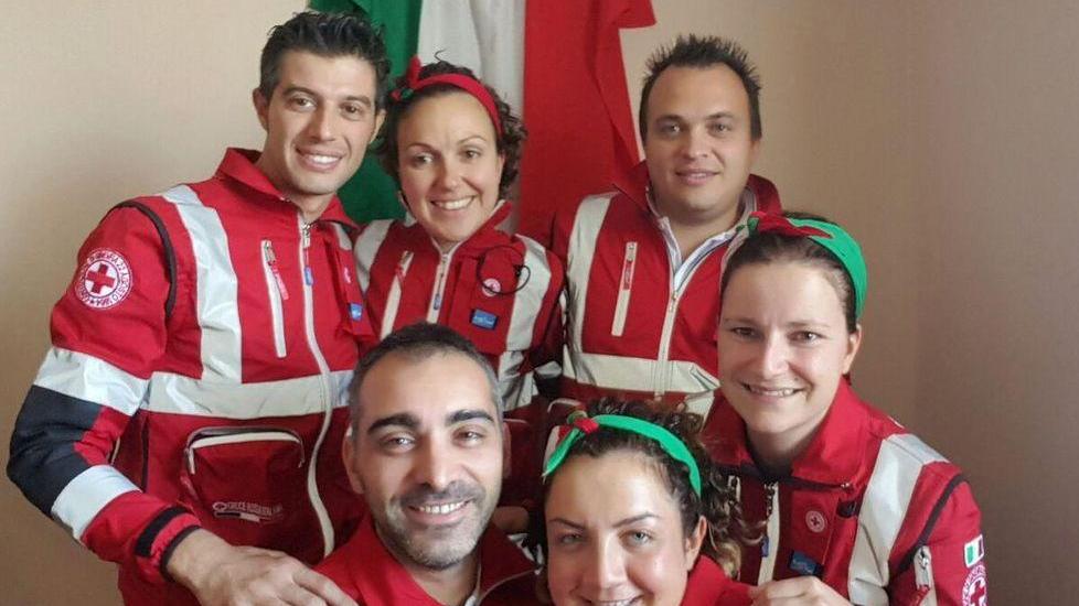 Prignano, Croce Rossa a Bucarest