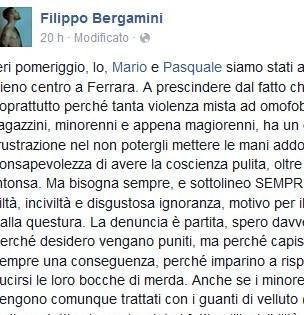 Picchiati da una banda di minorenni 