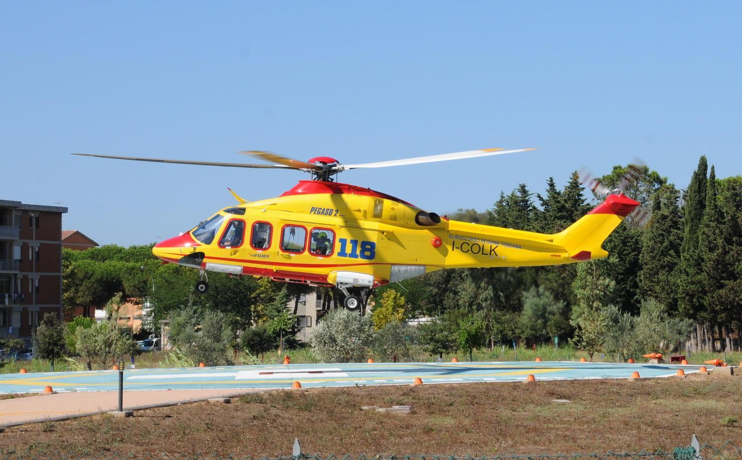 L'eliambulanza Pegaso