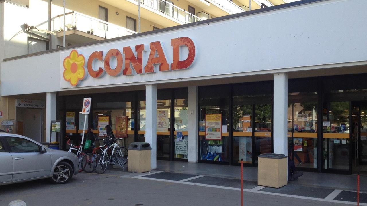 Il supermercato Conad di via don Minzoni
