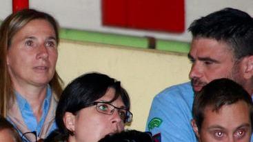 La curva colorata degli scout