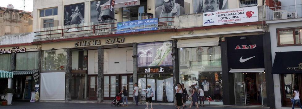 L’Eolo diventa megastore, Alcott al posto del cinema 