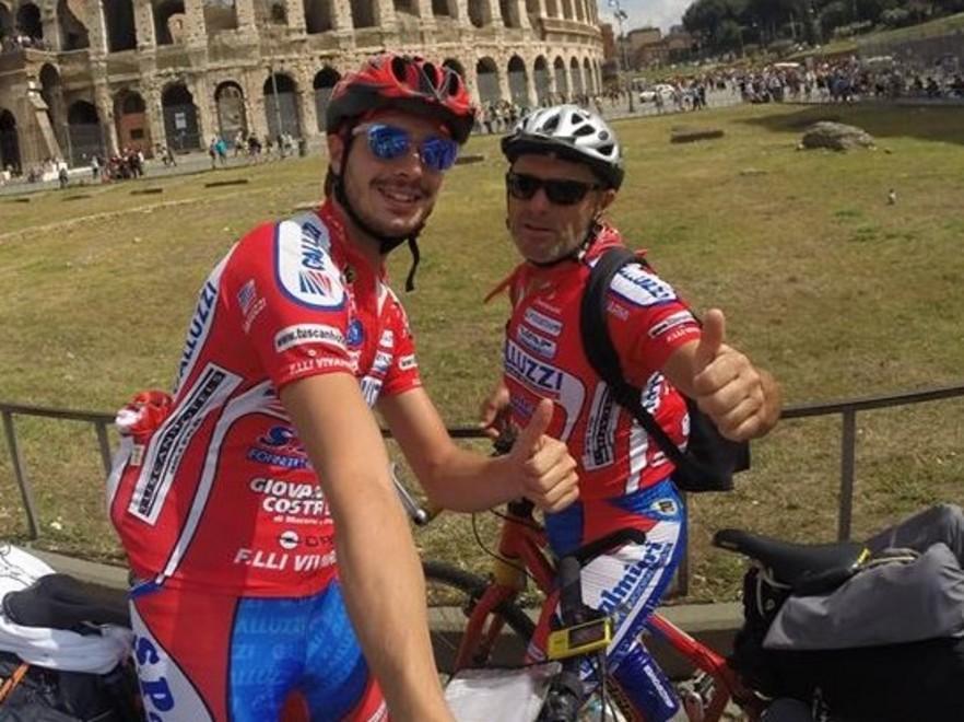 Da Roma a Milano in bici i portacolori Avis all’Expo