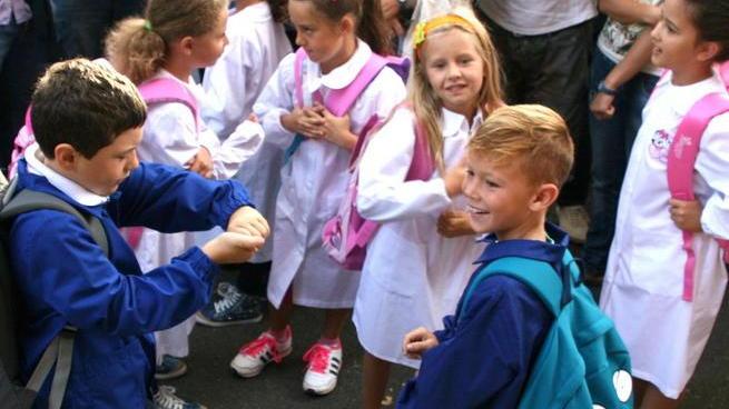 Primo giorno: orario-spezzatino tutti in classe in ordine sparso