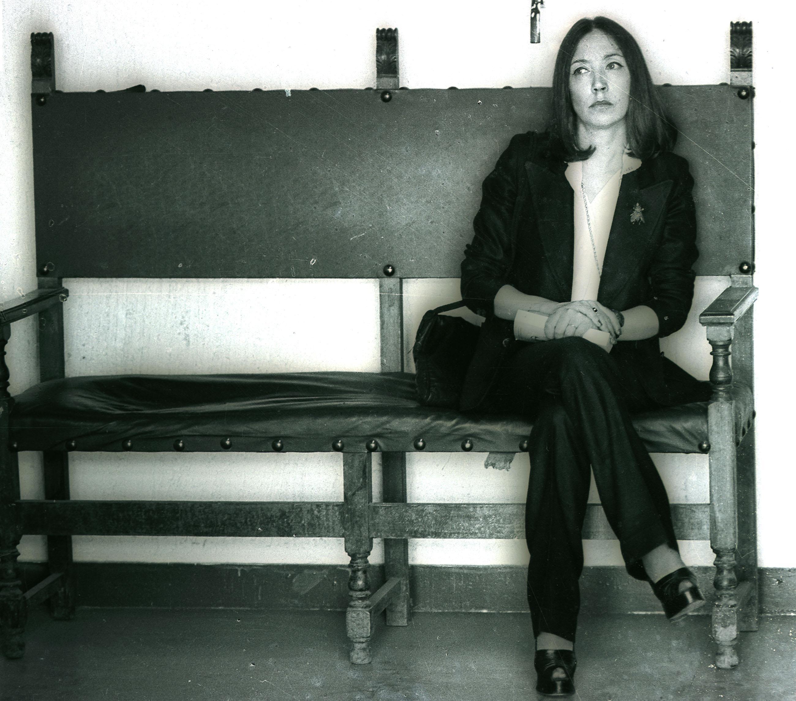 Un'immagine della grande inviata e scrittrice Oriana Fallaci