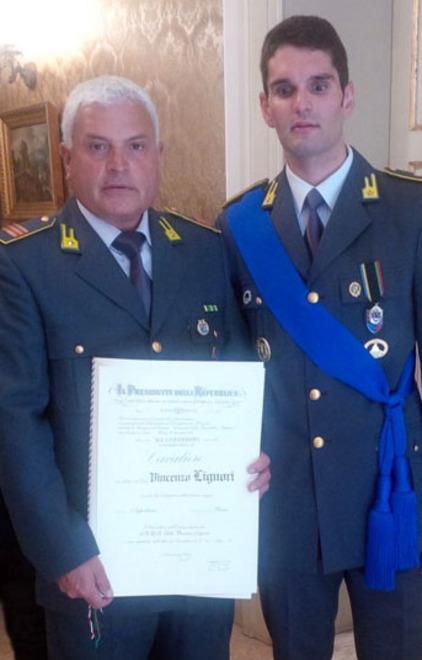 Il maresciallo Liguori nominato nuovo cavaliere