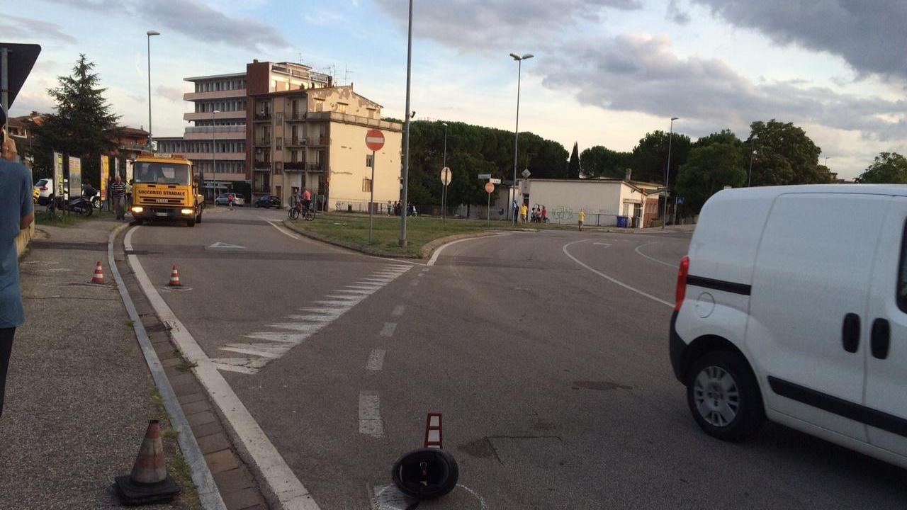 L'incidente in via Berni