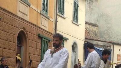 Turisti coreani alla Festa medievale